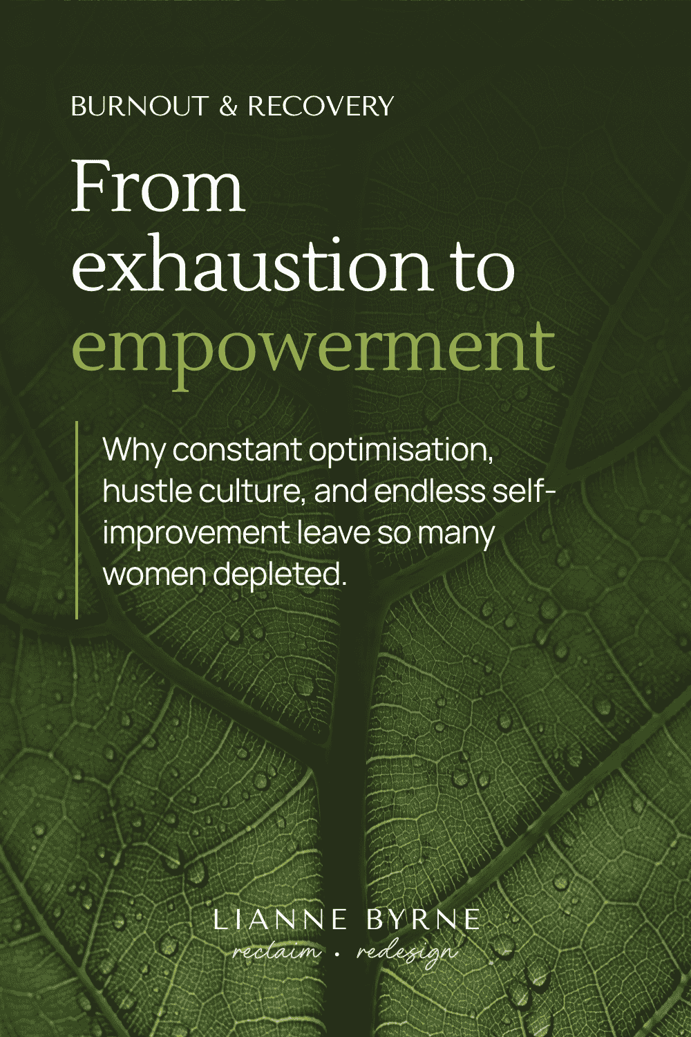 From exhaustion to empowerment: 9 real shifts (not a morning routine)