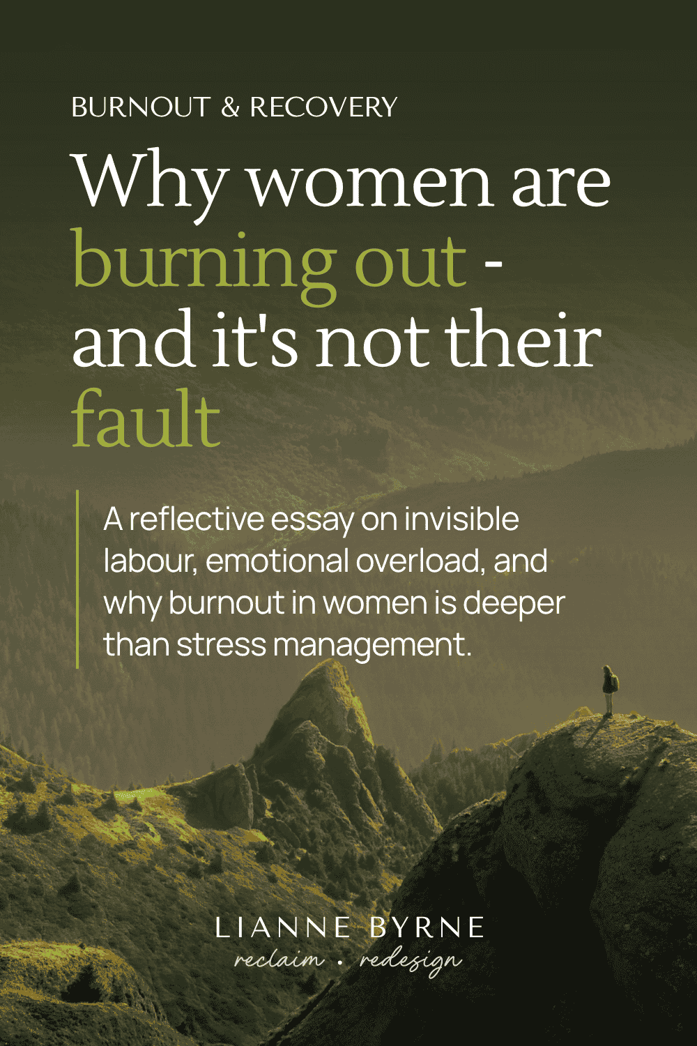 Why women are burning out — and why it's not their fault